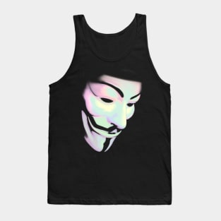 V for Vendetta Guy Fawkes Mask Tank Top